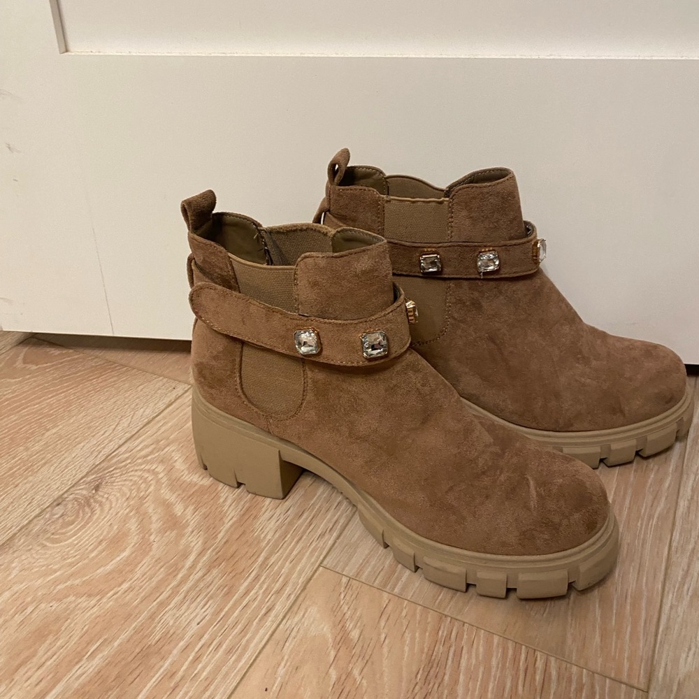 Jeweled boots